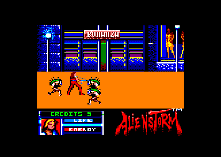 Amstrad CPC, Alien Storm