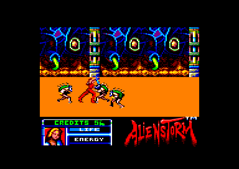 Amstrad CPC, Alien Storm