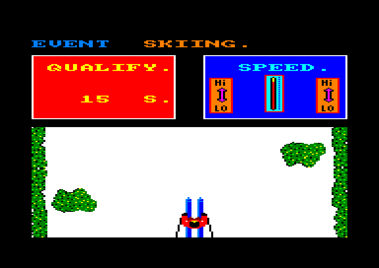 Alpine Games, Amstrad CPC