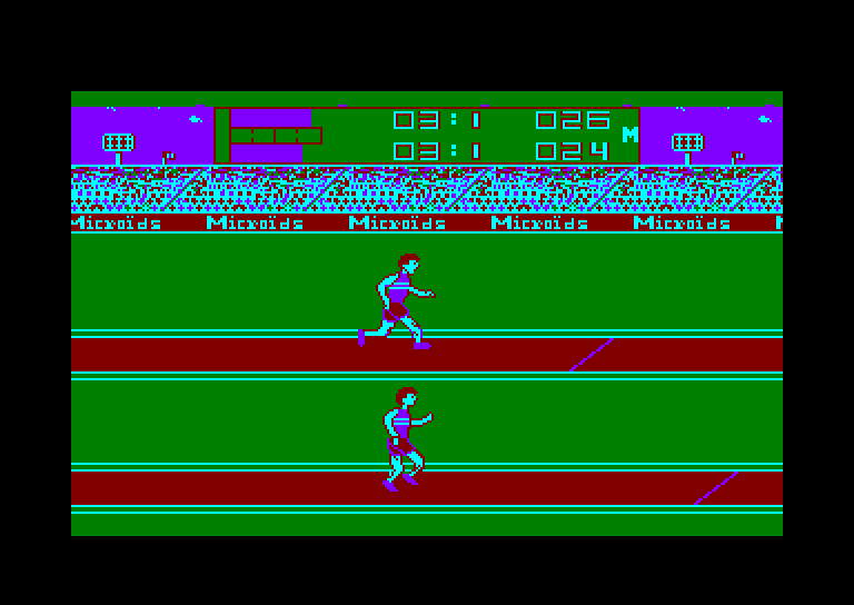 Athlete, Amstrad CPC