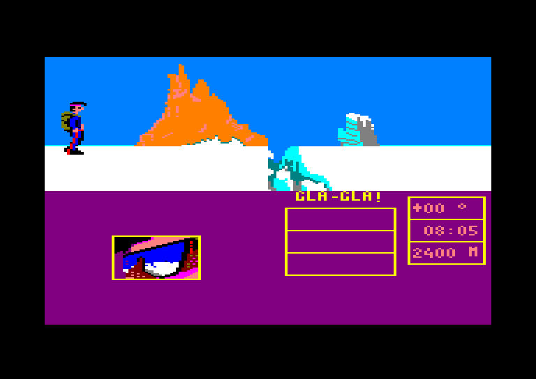 Bivouac | Chamonix Challenge, Amstrad CPC