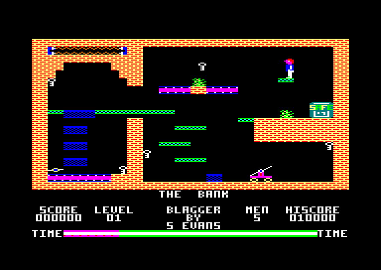 Blagger, Amstrad CPC