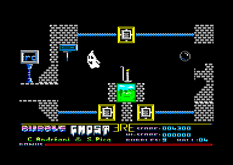 Amstrad CPC, Bubble Ghost