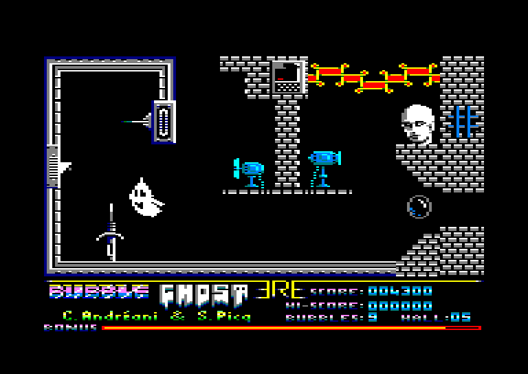 Amstrad CPC, Bubble Ghost