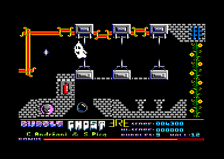 Amstrad CPC, Bubble Ghost