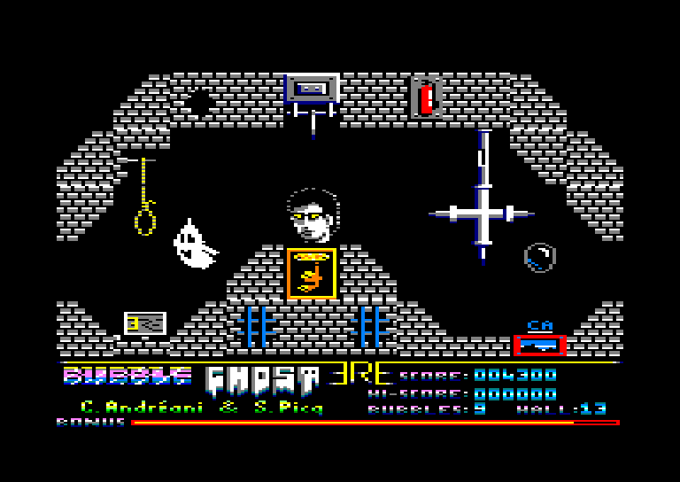 Amstrad CPC, Bubble Ghost
