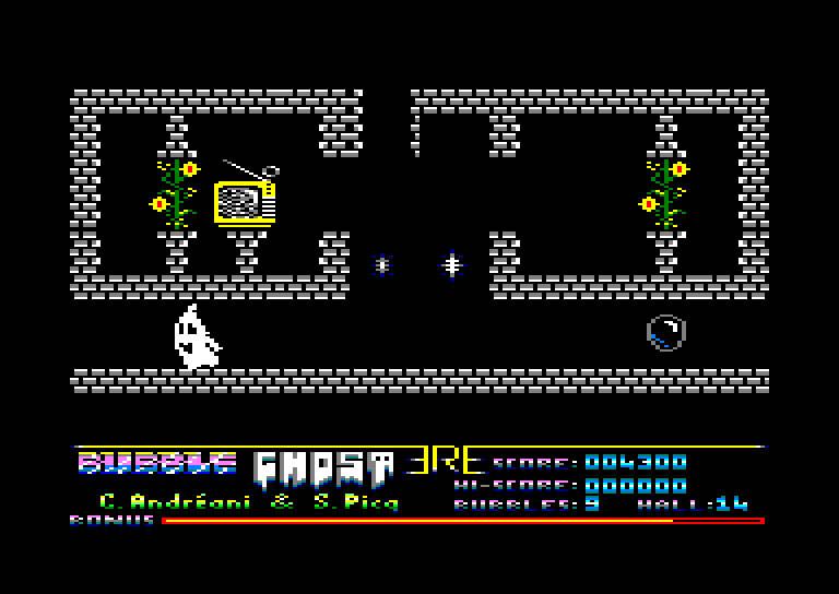 Amstrad CPC, Bubble Ghost