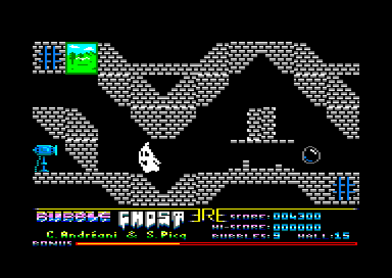Amstrad CPC, Bubble Ghost