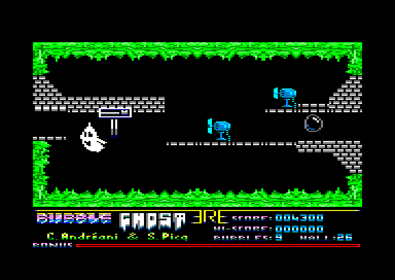 Amstrad CPC, Bubble Ghost
