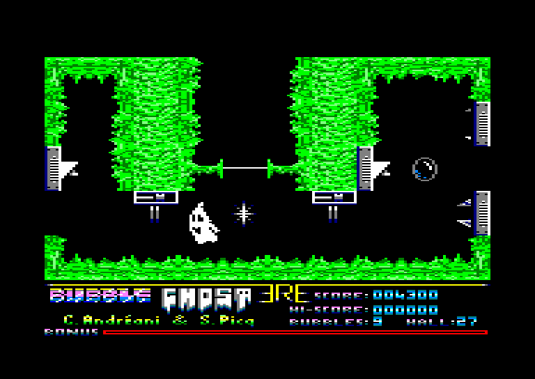 Amstrad CPC, Bubble Ghost