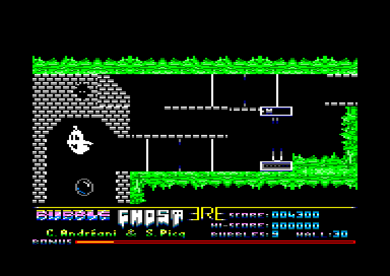 Amstrad CPC, Bubble Ghost