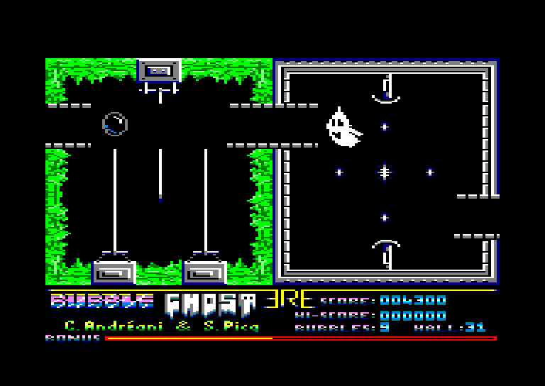Amstrad CPC, Bubble Ghost