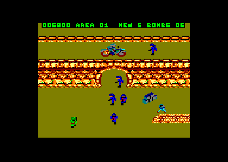 Amstrad CPC, Commando