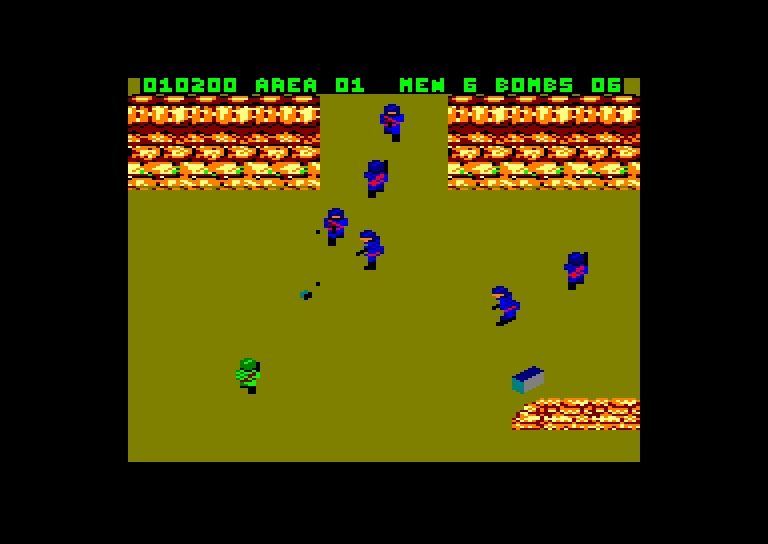 Amstrad CPC, Commando