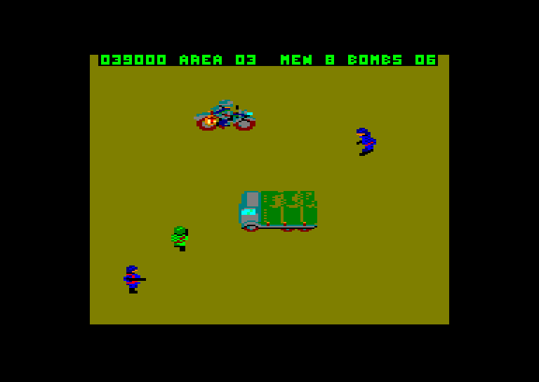 Amstrad CPC, Commando