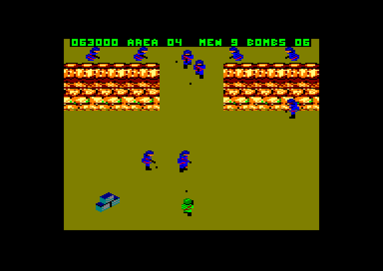 Amstrad CPC, Commando