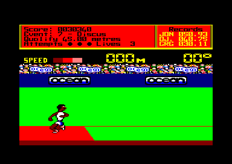 Amstrad CPC, Daley Thompson's Decathlon