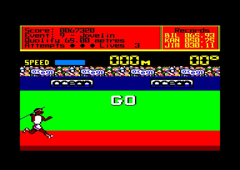 Amstrad CPC, Daley Thompson's Decathlon