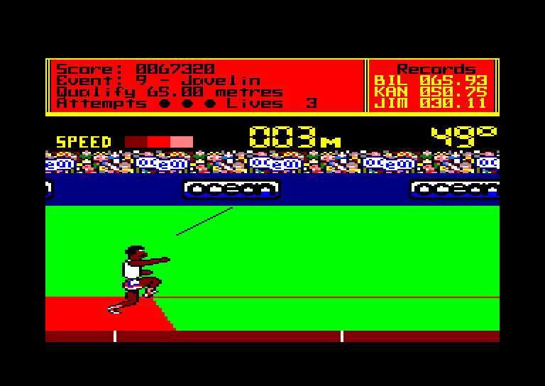 Amstrad CPC, Daley Thompson's Decathlon
