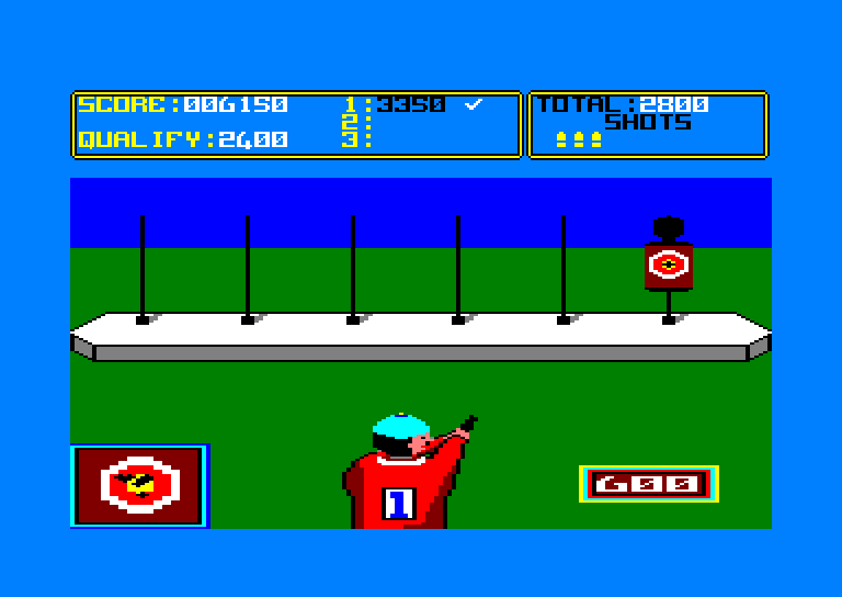 Daley Thompson's Super-Test, Amstrad CPC