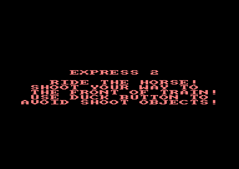 Amstrad CPC, Express Raider