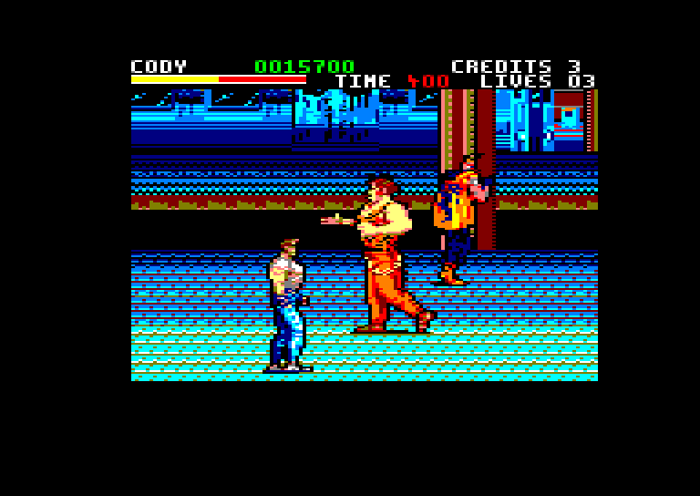 Amstrad CPC, Final Fight
