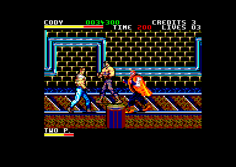 Amstrad CPC, Final Fight