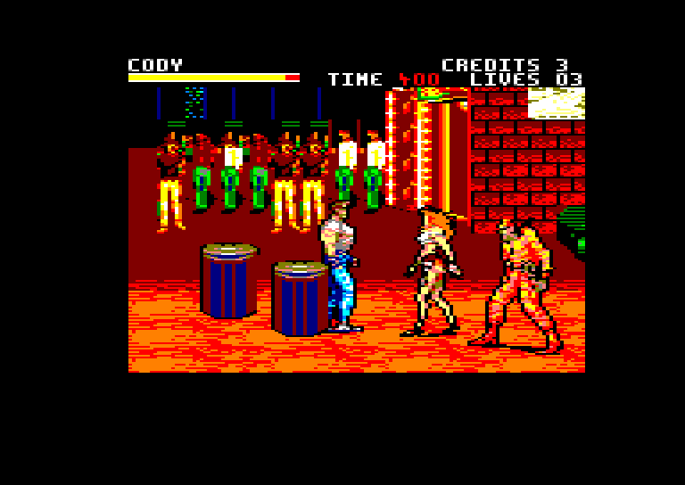 Amstrad CPC, Final Fight