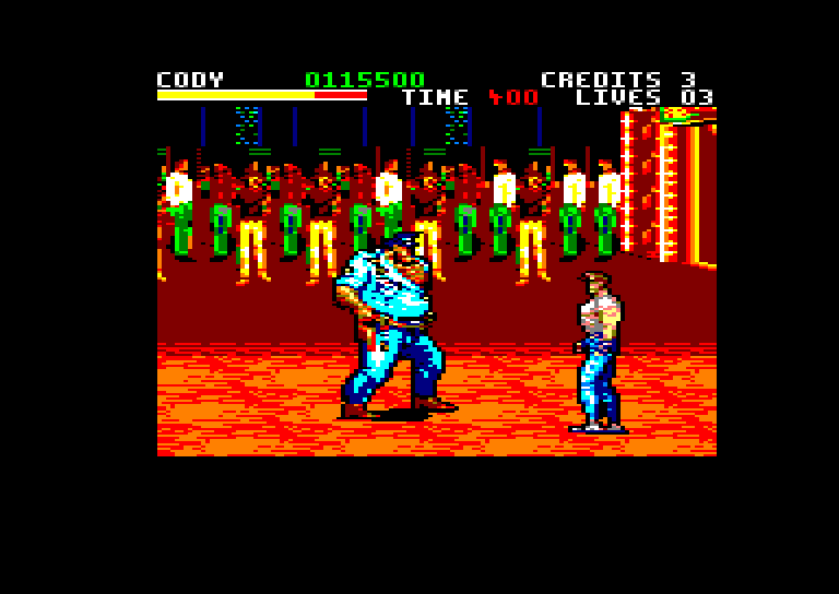 Amstrad CPC, Final Fight