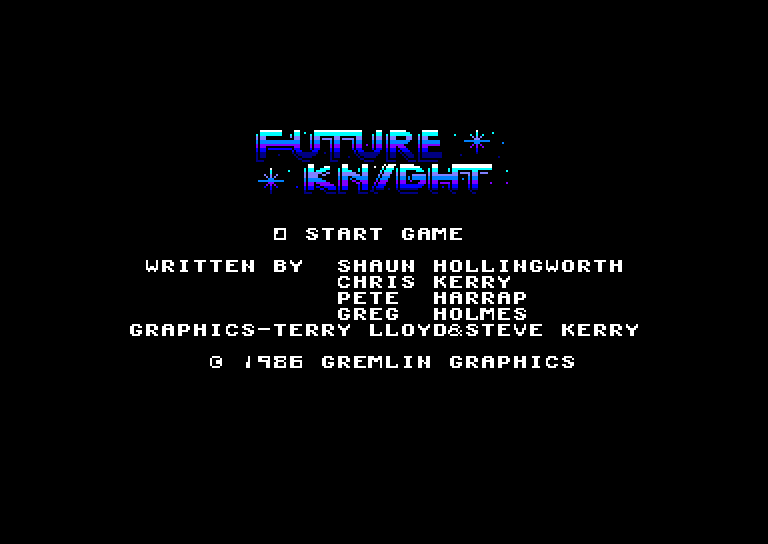 Amstrad CPC, Future Knight