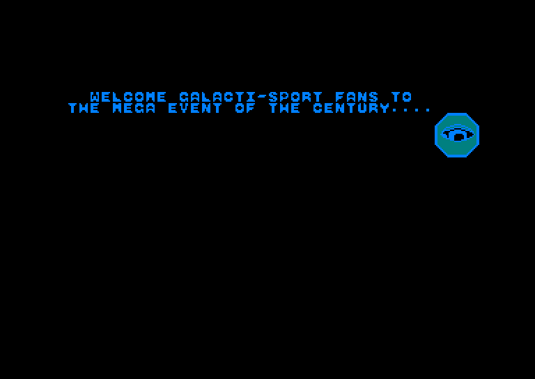 Amstrad CPC, Galactic Games