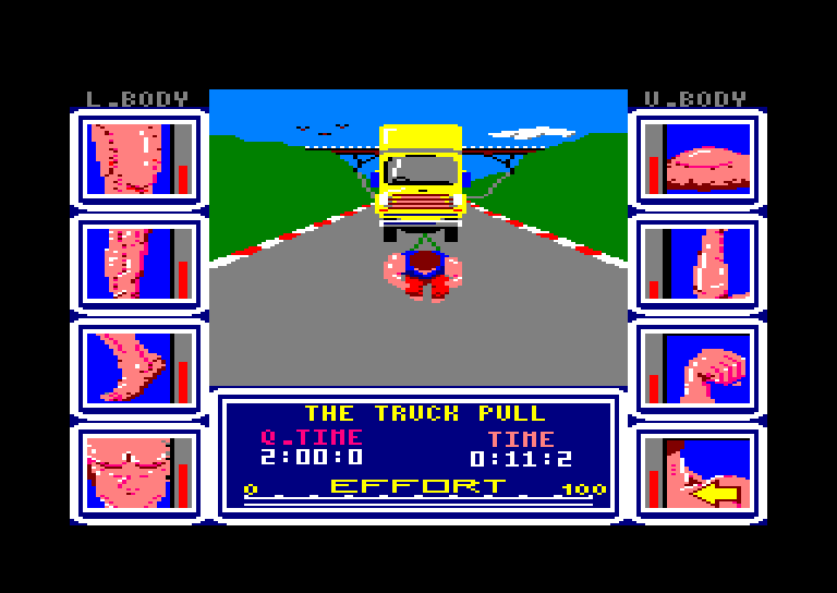 Geoff Capes Strongman, Amstrad CPC