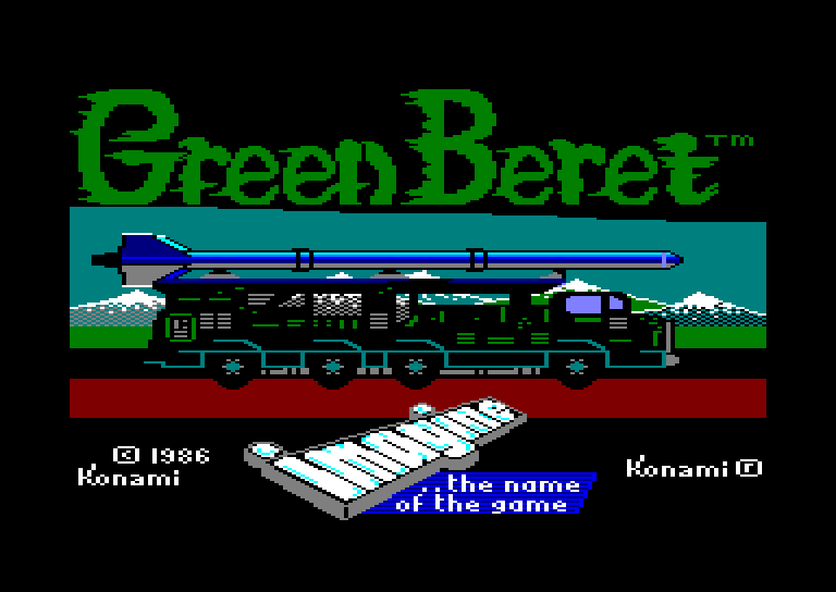 Amstrad CPC, Green Beret