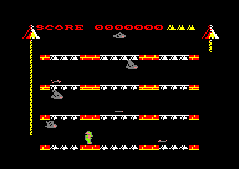 Hunchback II Quasimodo's Revenge, Amstrad CPC