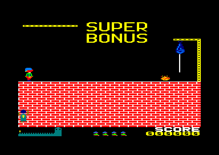 Hunchback, Amstrad CPC