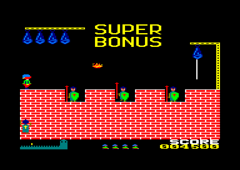 Amstrad CPC, Hunchback