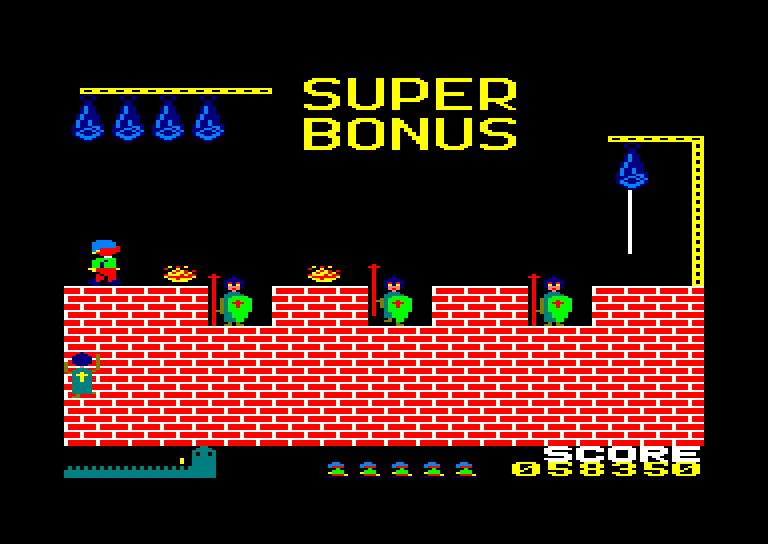 Amstrad CPC, Hunchback