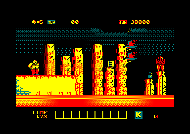 Karnov, Amstrad CPC