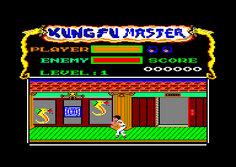 Kung-Fu Master, Amstrad CPC