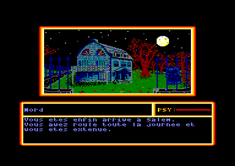 Le Pacte, Amstrad CPC