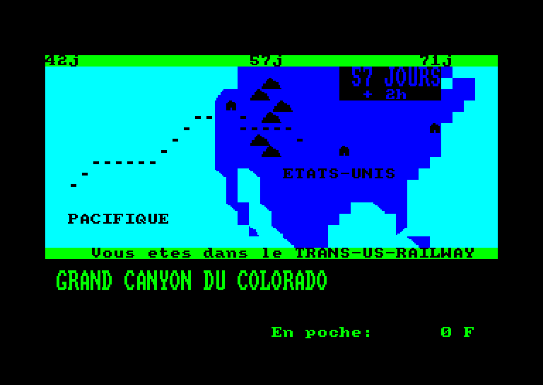 Amstrad CPC, Le Tour Du Monde En 80 Jours