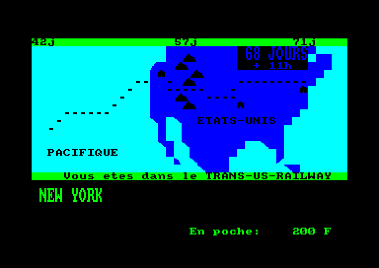 Amstrad CPC, Le Tour Du Monde En 80 Jours