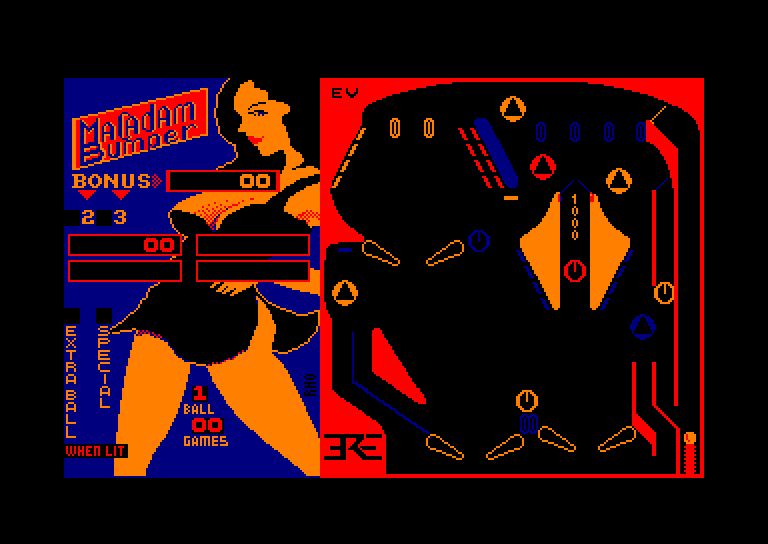 Macadam Bumper, Amstrad CPC