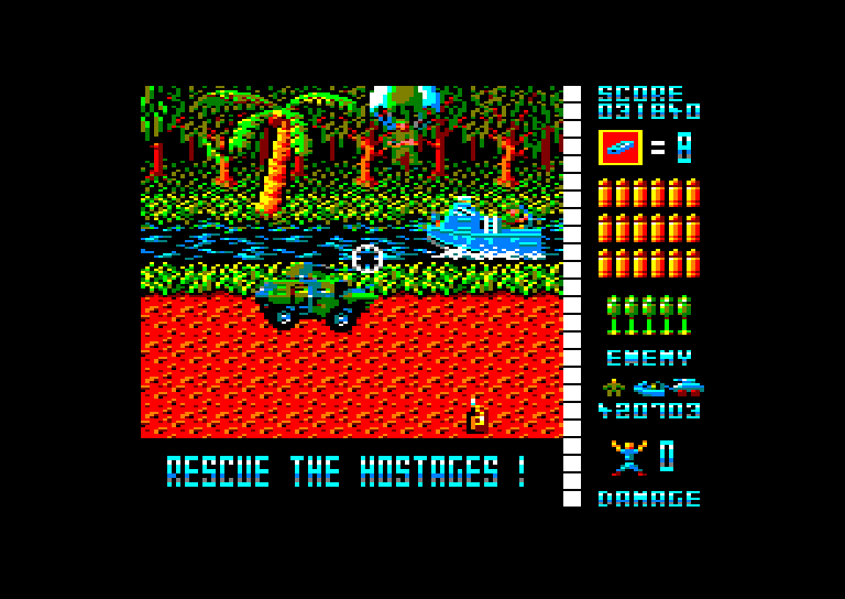 Amstrad CPC, Operation Wolf