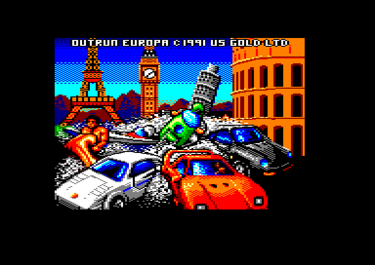 Amstrad CPC, Out Run Europa