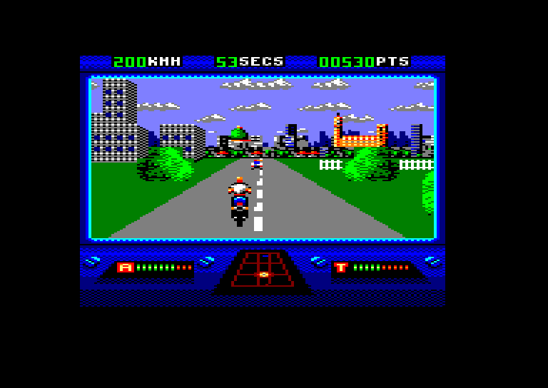 Out Run Europa, Amstrad CPC