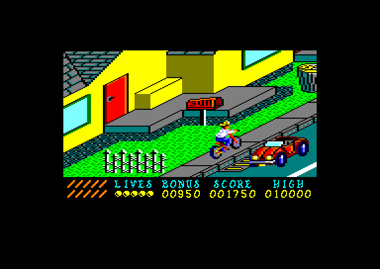 Amstrad CPC, Paperboy