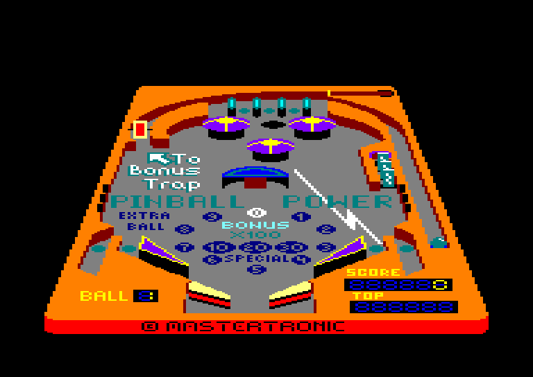 Pinball Power, Amstrad CPC