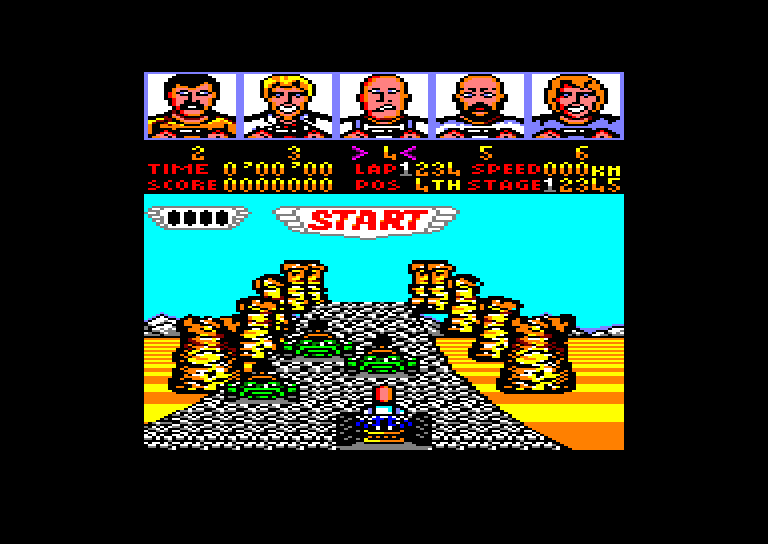 Amstrad CPC, Power Drift