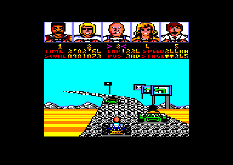 Amstrad CPC, Power Drift